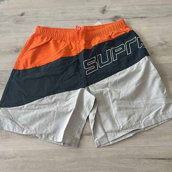 Supreme Curve Nylon Shorts Grey XL NWT IN PACKAGE - Picture 6 of 8